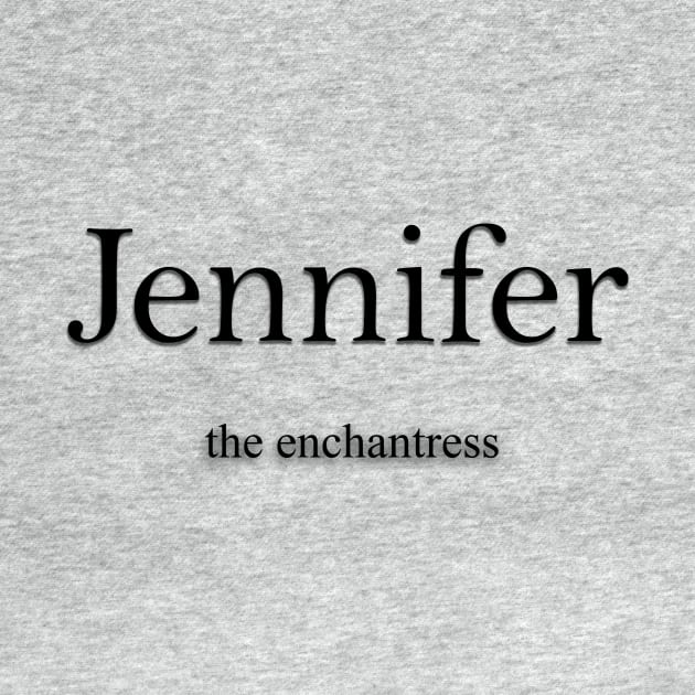 Jennifer Name meaning by Demonic cute cat